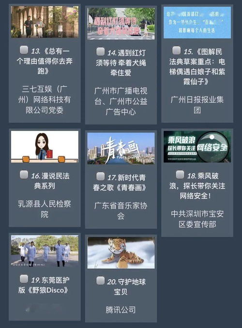 中山電視臺(tái)兩部?jī)?yōu)秀力作入圍省級(jí)網(wǎng)絡(luò)文化精品，誠(chéng)邀用戶(hù)為作品火熱投票并助力推廣網(wǎng)絡(luò)文化新潮流